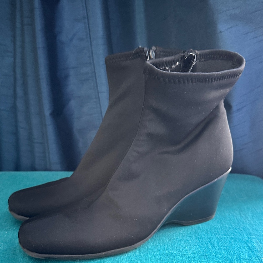 Impo Black Heeled Boots - Picture 3 of 7